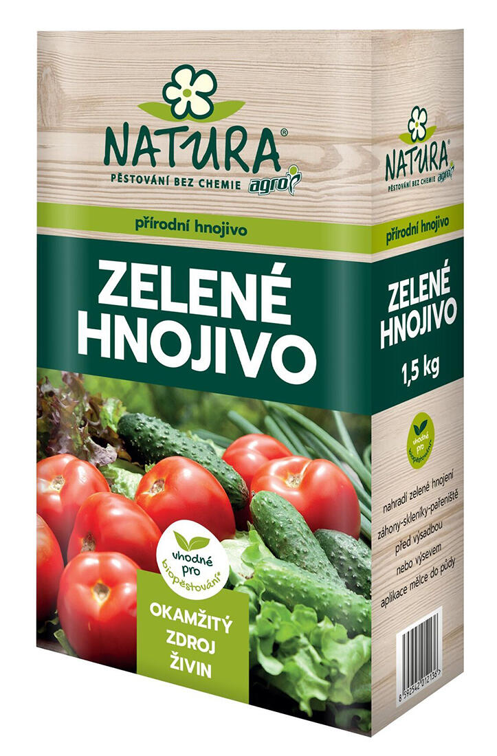 hnojivo NATURA Zelené hnojivo 1,5kg 1.5 Kg MTA MAXMIX Sklad14 912671