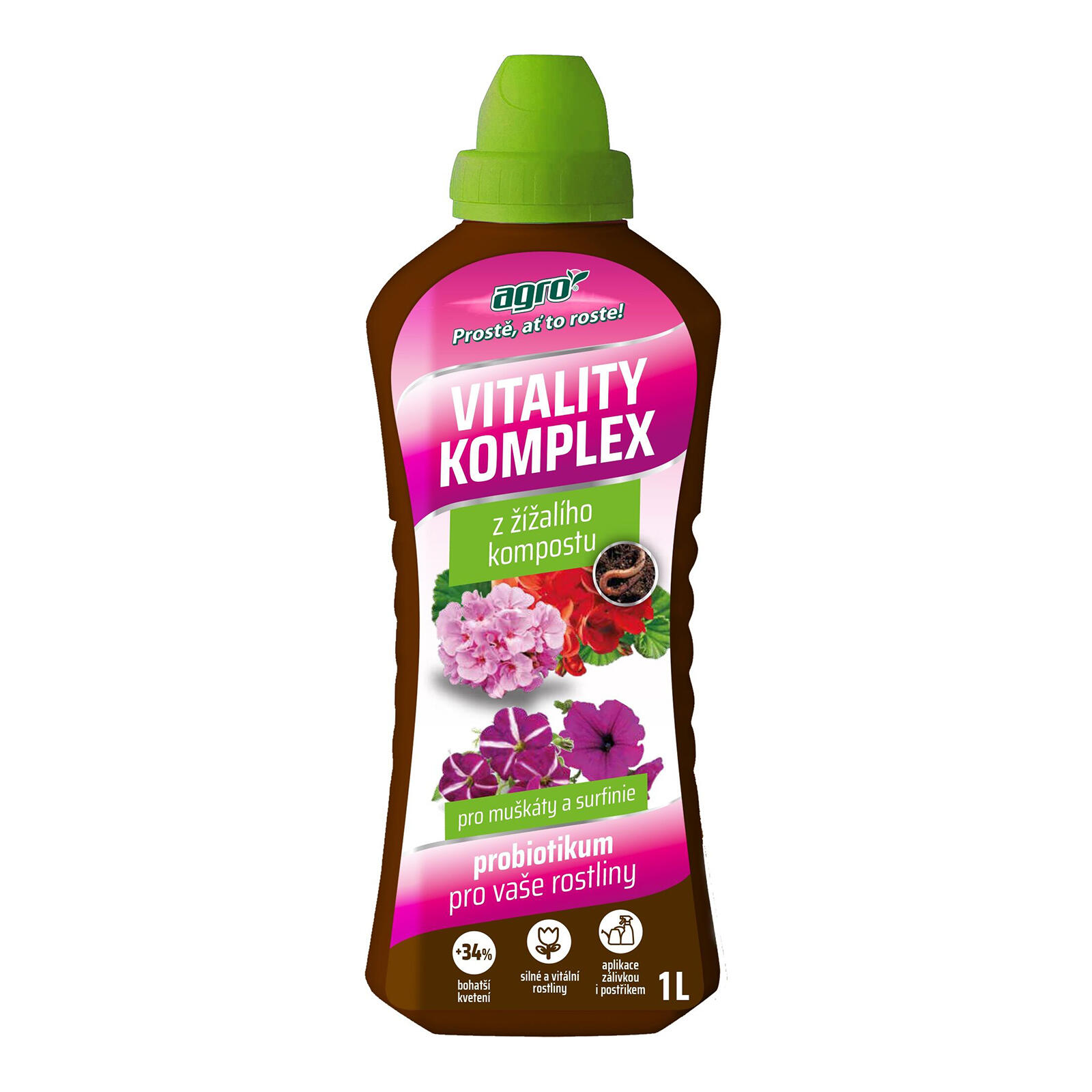 AGRO Vitality Komplex muškát, surfinie, probiotikum 1l 1.42 Kg MTA MAXMIX Sklad14 912675 8592542013942