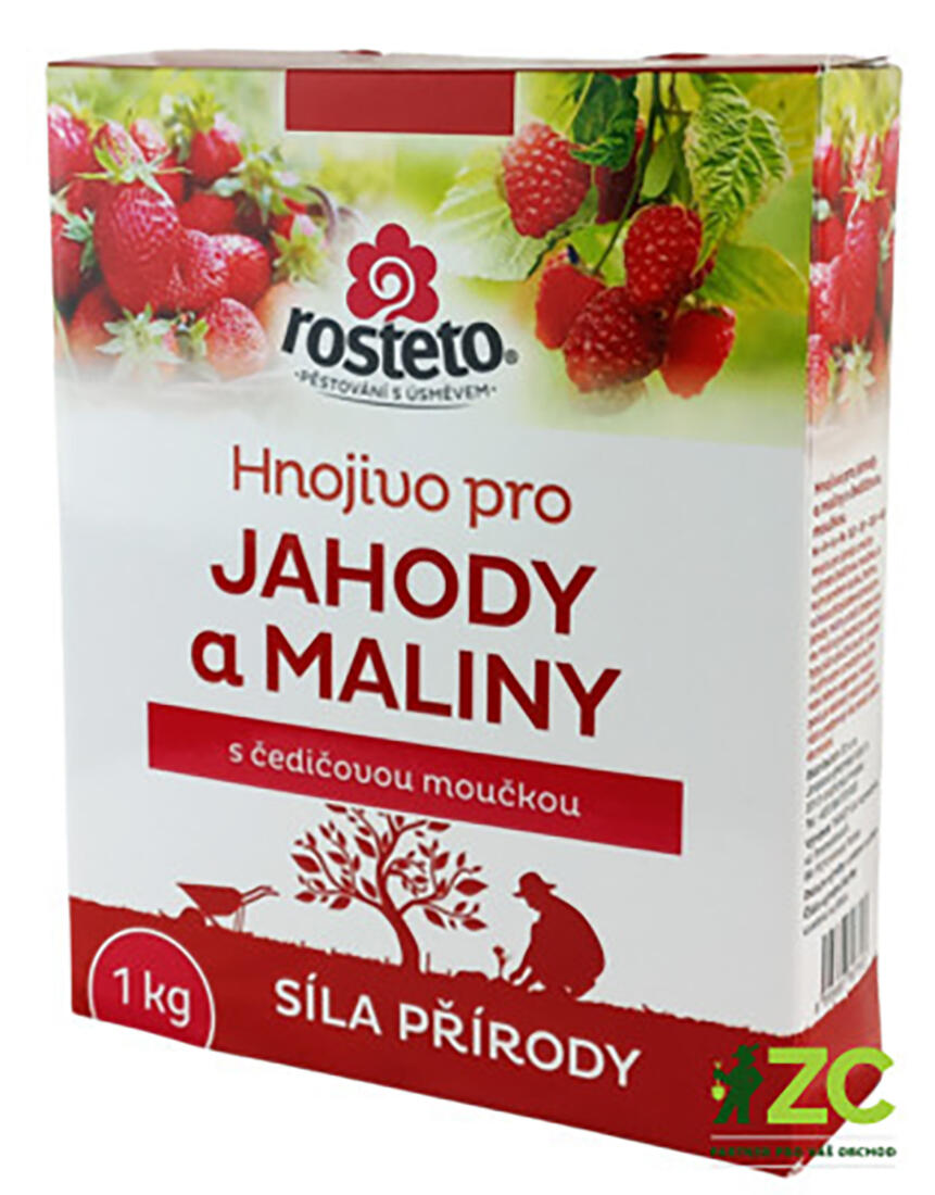 hnojivo ROSTETO s čedičovou moučkou na jahody, maliny 1kg 1 Kg MTA MAXMIX Sklad14 910837