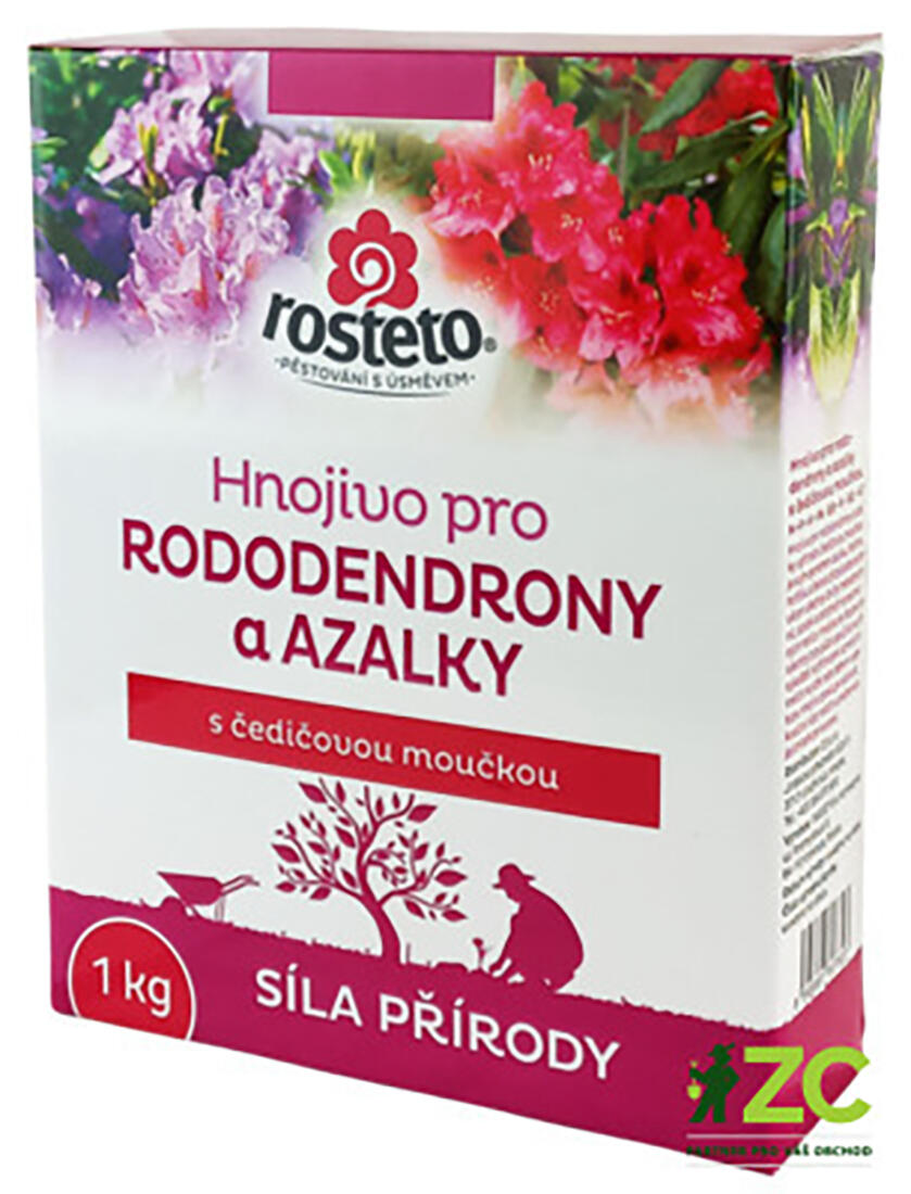 hnojivo ROSTETO s čedičovou moučkou na rododendrony, azalky 1kg 1 Kg MTA MAXMIX Sklad14 910841