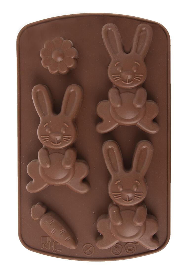 forma ZAJÍČCI 3ks 21x13,5x1,5cm silikon HN 0.07 Kg MTA MAXMIX Sklad14 282172