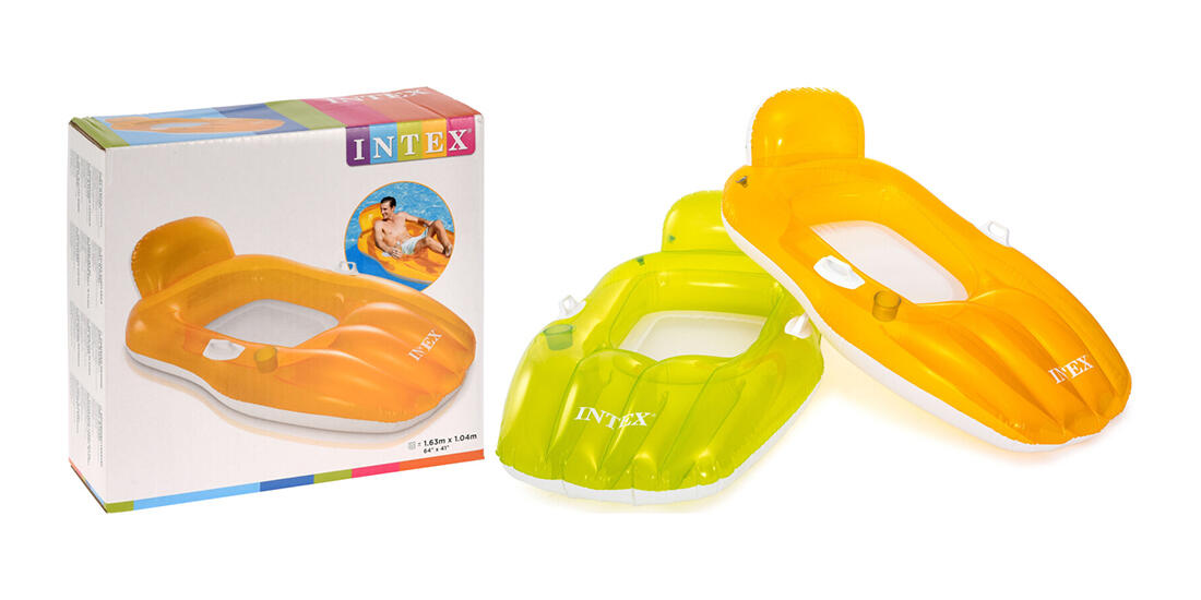 lehátko nafukovací 163x104cm mix barev 1.36 Kg MTA MAXMIX Sklad14 386868