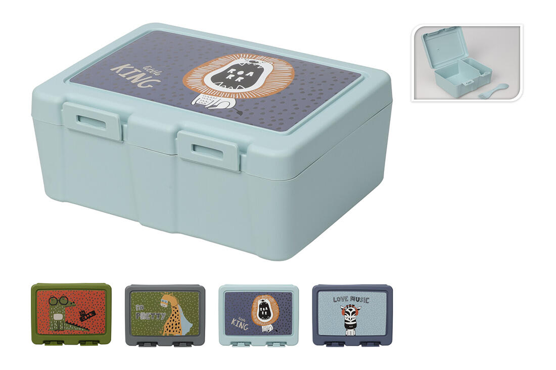 box svačinový 18x13,5x7,5cm s klick uz. s potiskem PH mix dekorů 0.16 Kg MTA MAXMIX Sklad14 386878