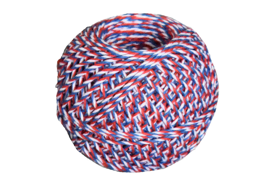 motouz BAVLNA pečetící, trikolóra 40g 0.04 Kg MTA MAXMIX Sklad14 602404