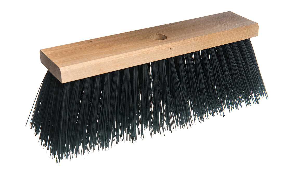 kartáč silniční  34x8cm na hůl dřev., PET vlákno 11cm 0.8 Kg MTA MAXMIX Sklad14 378017