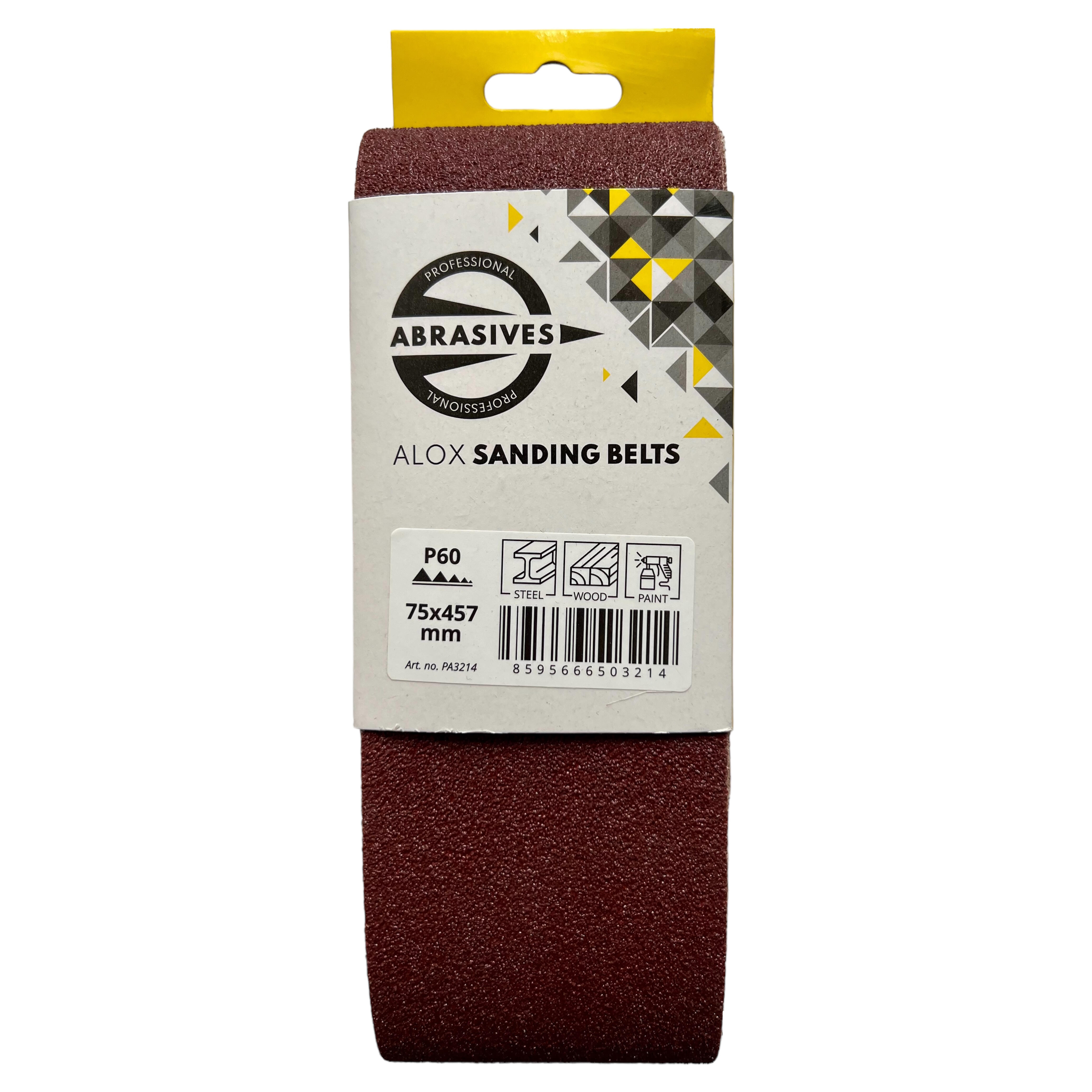 pás do ručních brusek 75x457mm zr.100  (3ks) 0.1 Kg MTA MAXMIX Sklad14 530629