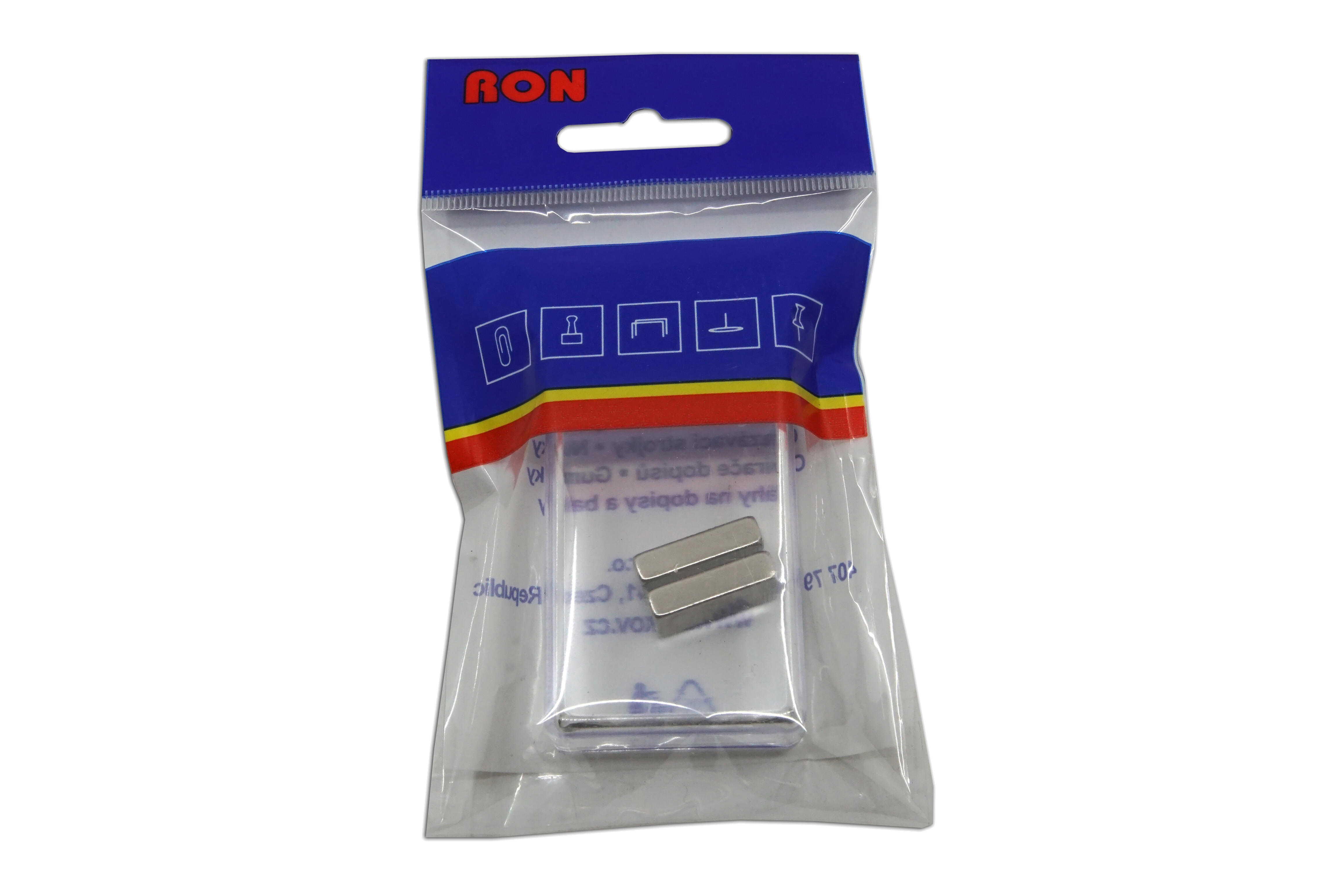 magnet neodymový kvádr 20x10x5mm (2ks) 0.07 Kg MTA MAXMIX Sklad14 310029