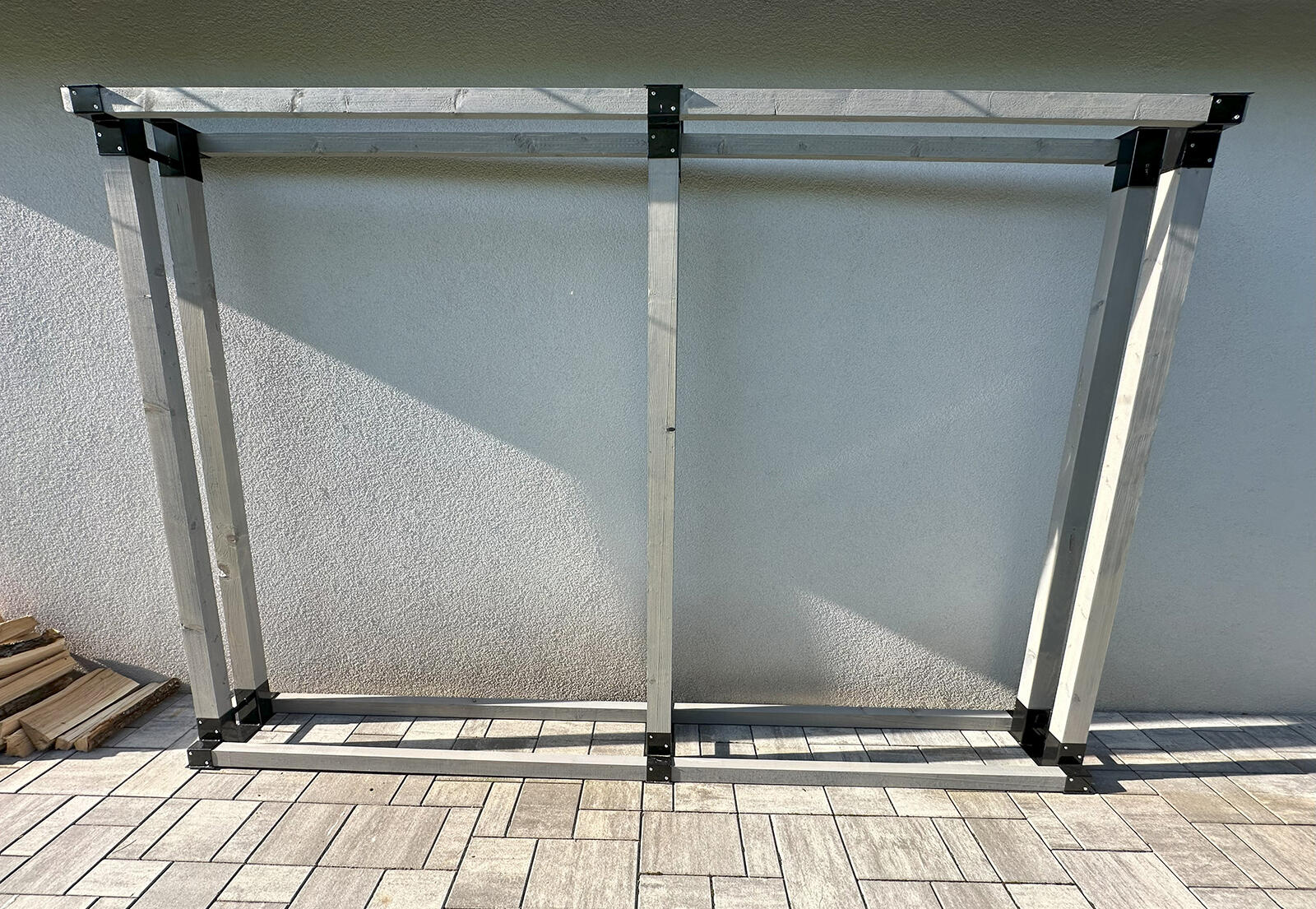 stojan na palivové dřevo 340x150mm ČER (1ks) 2.1 Kg MTA MAXMIX Sklad14 584341