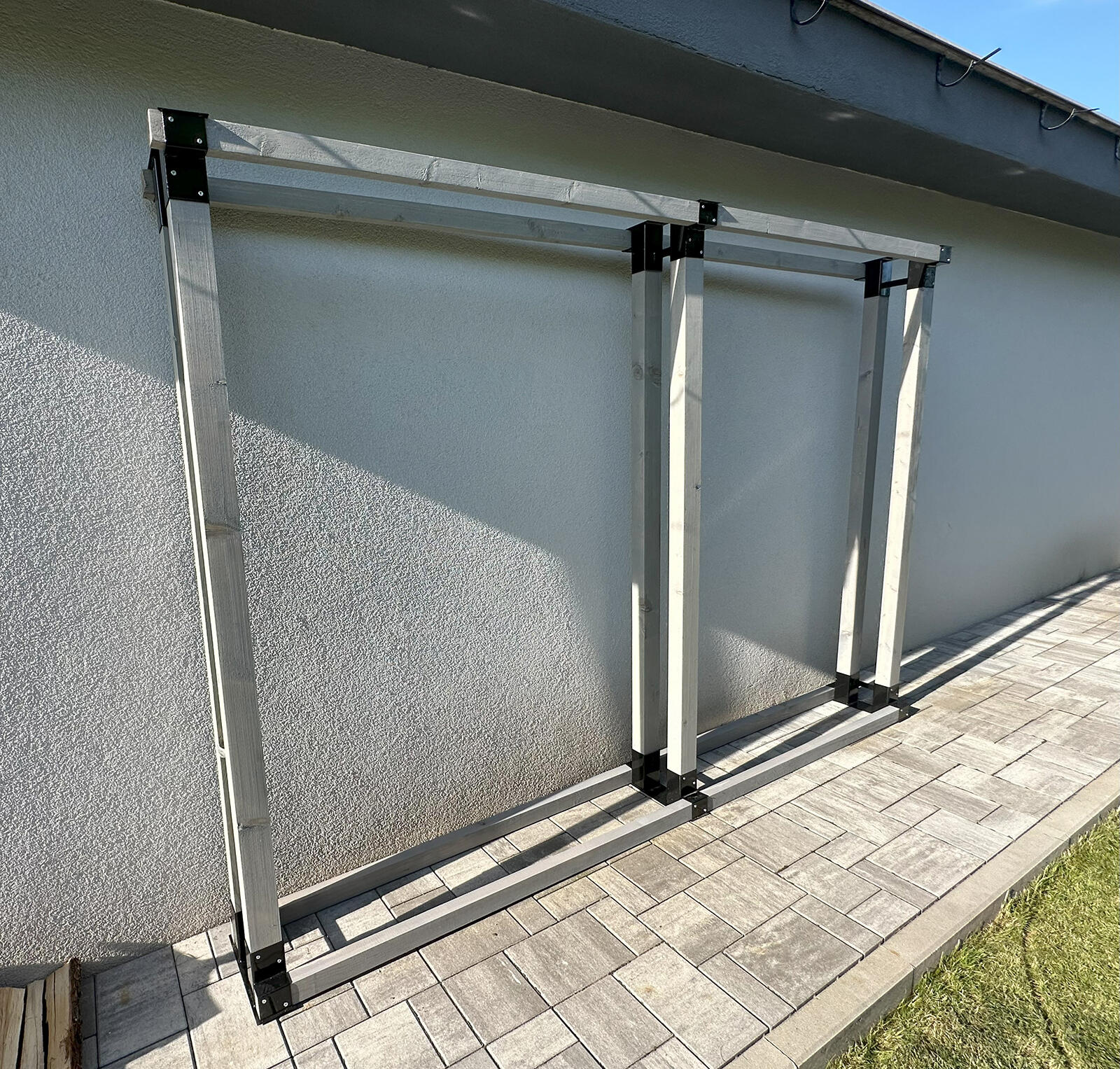 stojan na palivové dřevo 340x150mm ČER (1ks) 2.1 Kg MTA MAXMIX Sklad14 584341