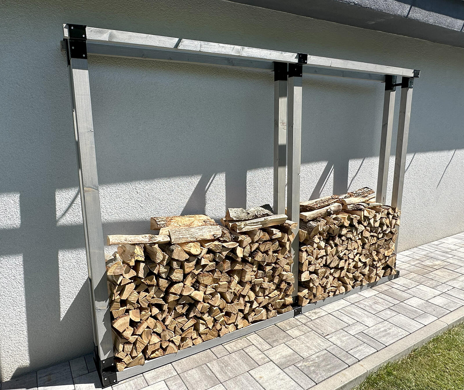 stojan na palivové dřevo 340x150mm ČER (1ks) 2.1 Kg MTA MAXMIX Sklad14 584341