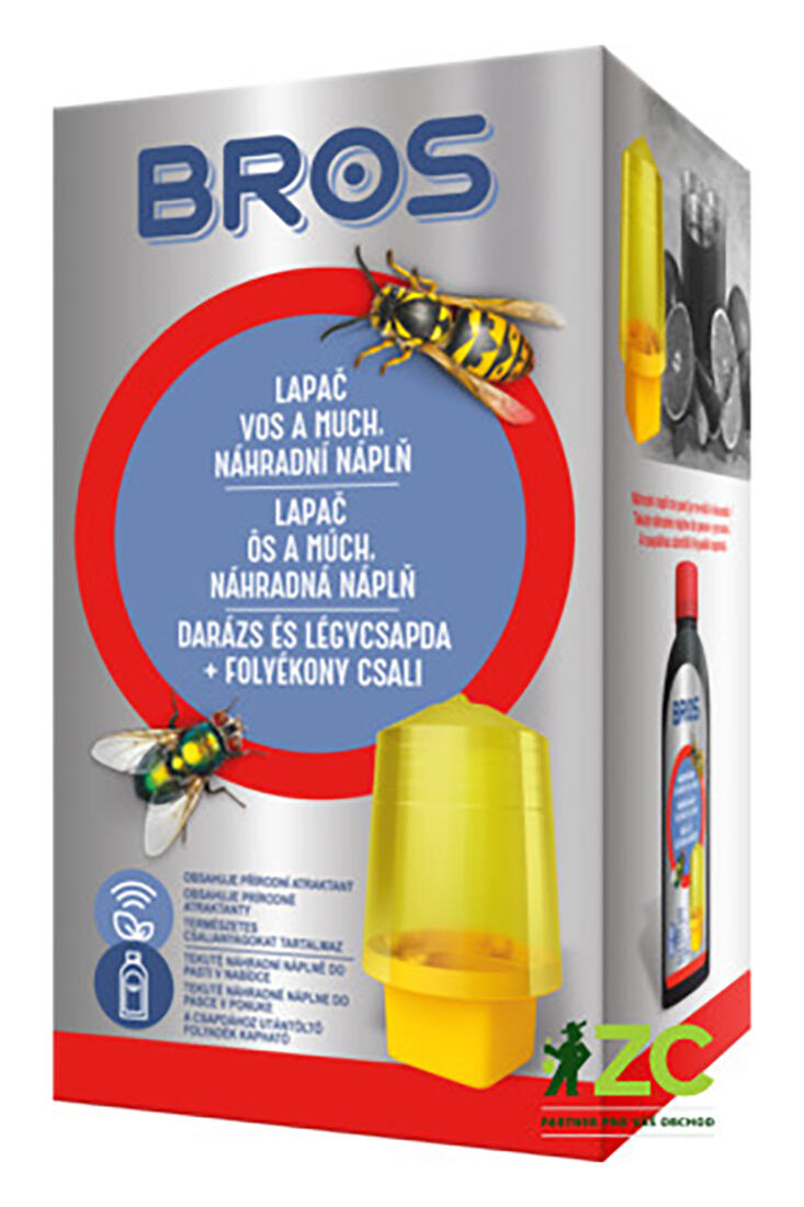 lapač vos PH + 200ml náhradní náplň BROS 0.23 Kg MTA MAXMIX Sklad14 919454