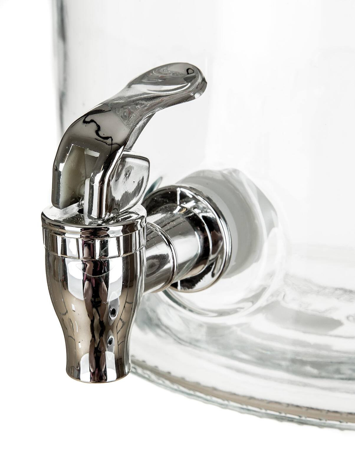 láhev 4000ml skleněná s kohoutkem, kov.víčko 1.18 Kg MTA MAXMIX Sklad14 838000