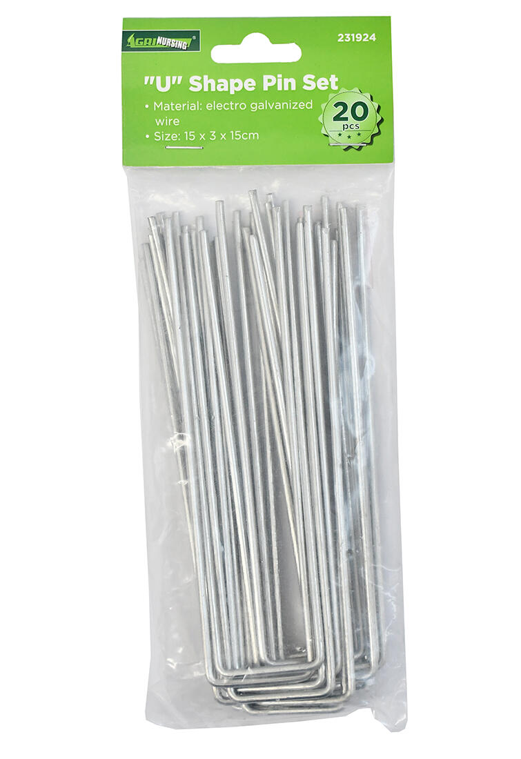 kotva upevňovací U 15x3x15cm Zn (20ks) 0.36 Kg MTA MAXMIX Sklad14 792801