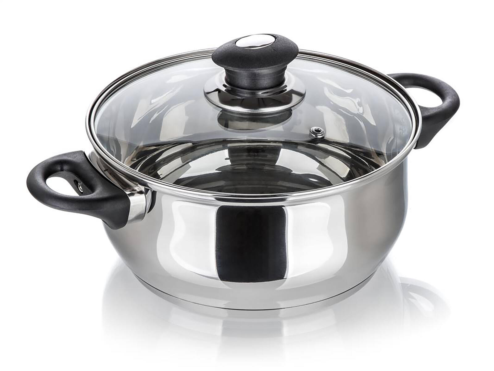 hrnec 22cm se skl.poklicí 3,8l nerez SUPER VALUE 1.19 Kg MTA MAXMIX Sklad14 370114