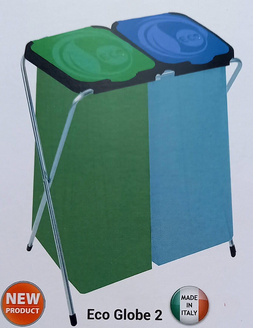stojan na tříděný odpad  ECO-GLOBE 2 66x42x81cm 2 Kg MTA MAXMIX Sklad14 332742