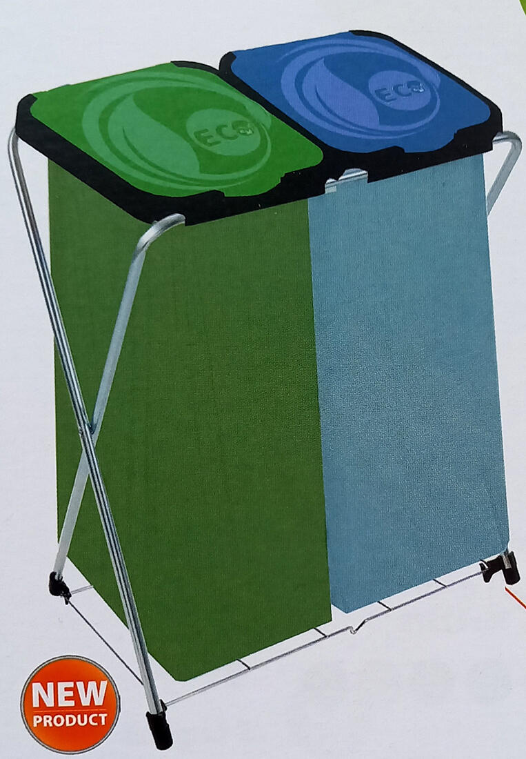 stojan na tříděný odpad  ECO-GLOBE 2 66x42x81cm s mřížkou 2.3 Kg MTA MAXMIX Sklad14 332744