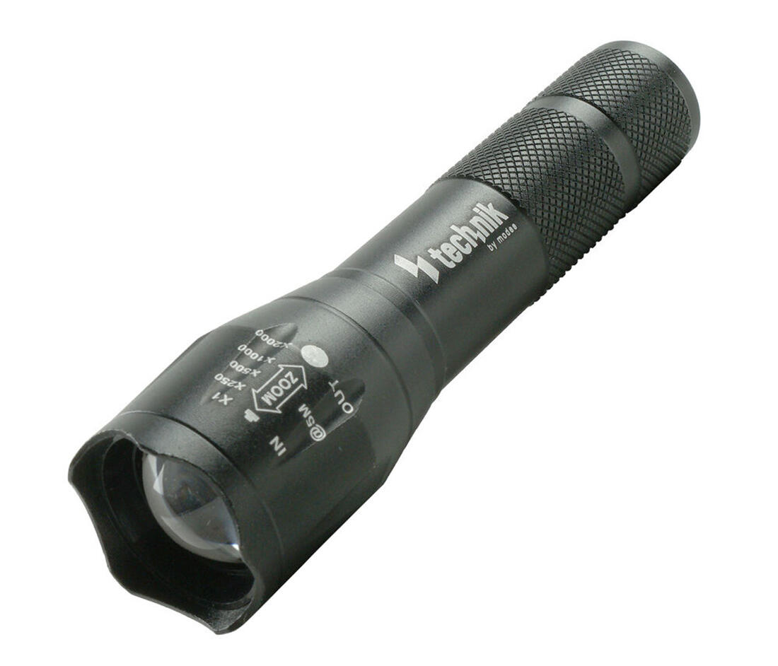 svítilna nabíjecí Technik Flashlight kov.ZOOM P5 150lm LED 0.2 Kg MTA MAXMIX Sklad14 129239