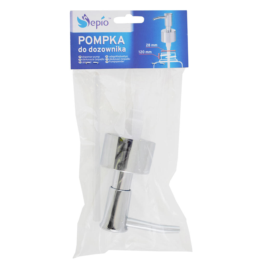 dávkovač mýdla pumpa - náhradní (univerzální) 0.02 Kg MTA MAXMIX Sklad14 280312