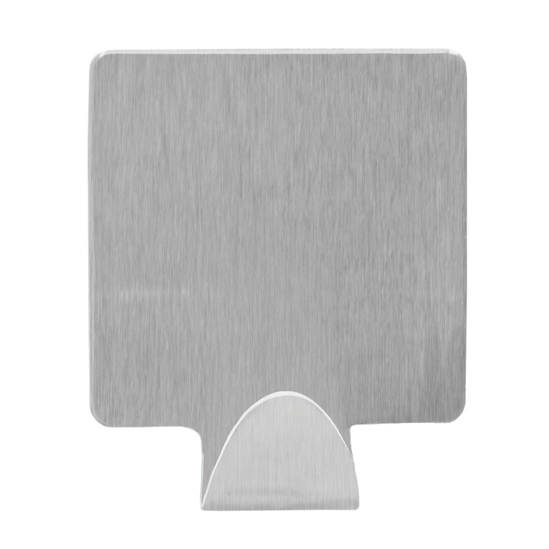 háček hranatý samolepicí nerez (3ks) 0.03 Kg MTA MAXMIX Sklad14 280314