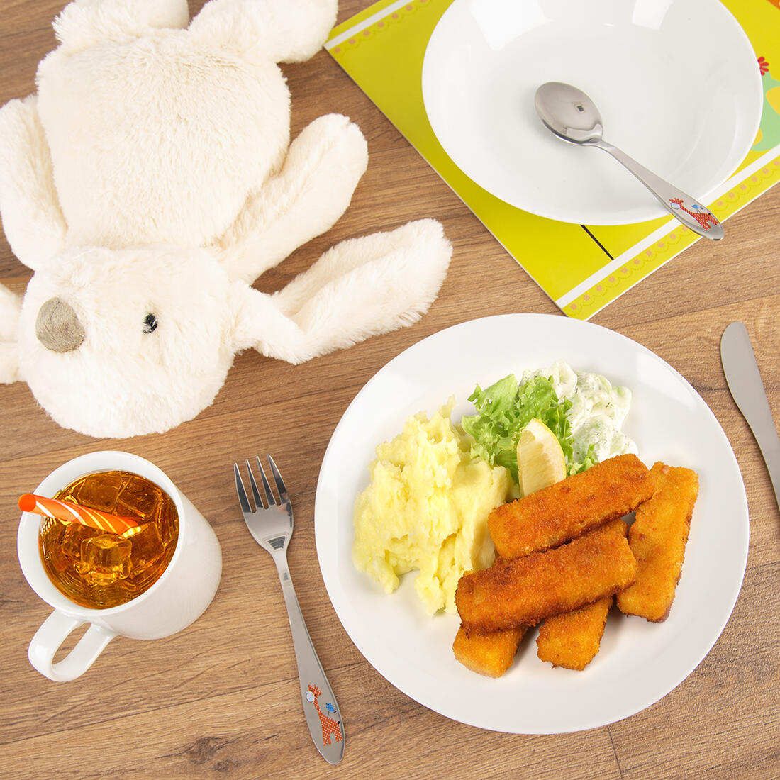 talíř dětský mělký 21cm MONA BÍ porcelánový 0.38 Kg MTA MAXMIX Sklad14 282236