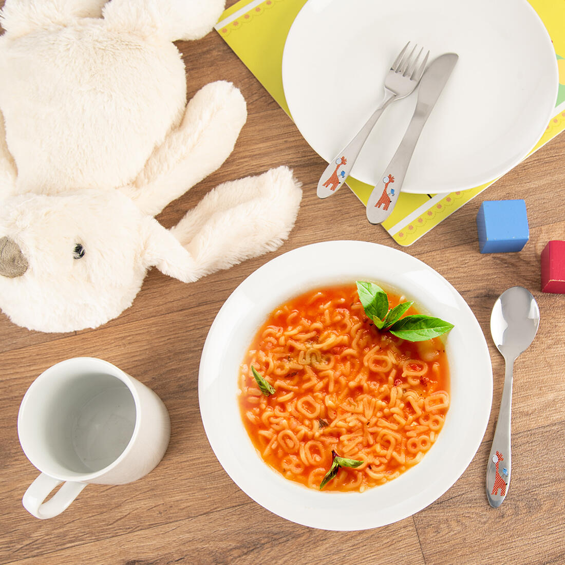 talíř dětský hluboký 19cm MONA BÍ porcelánový 0.36 Kg MTA MAXMIX Sklad14 282237