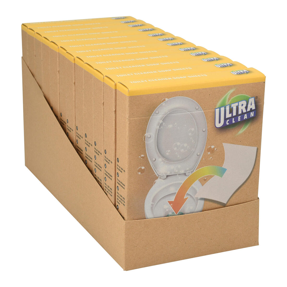 ubrousky mýdlové na čištění WC toalet (10ks) ULTRA CLEAN 0.02 Kg MTA MAXMIX Sklad14 387023