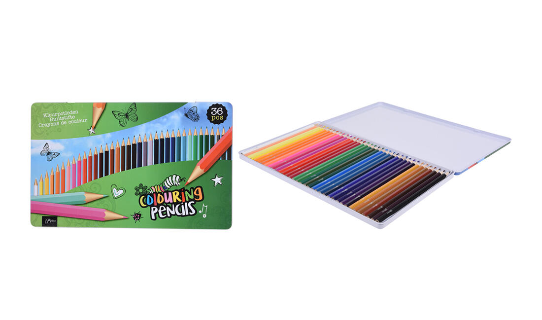 pastelky dřevěné (36ks) v kovové krabičce 0.37 Kg MTA MAXMIX Sklad14 387070