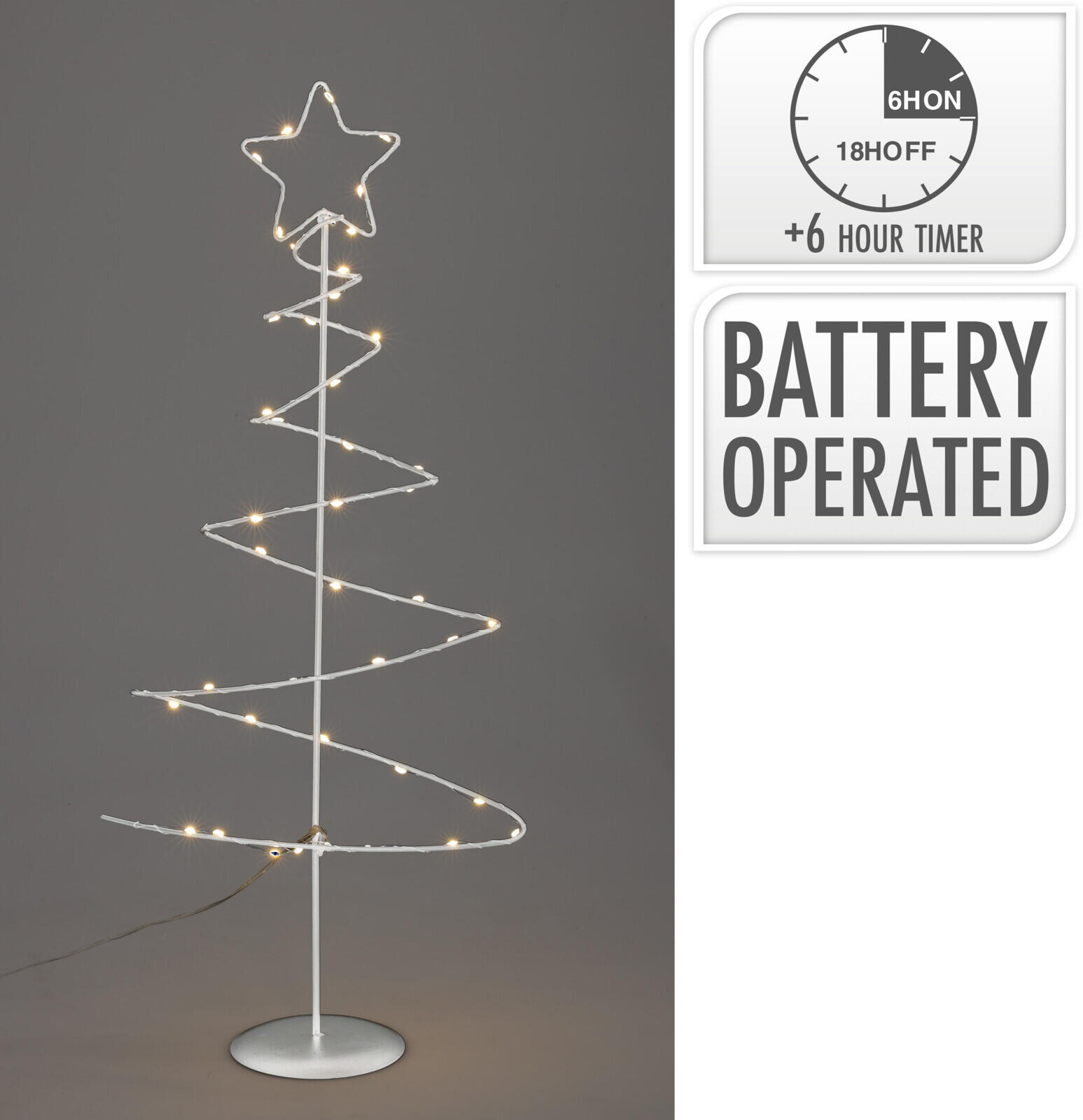 osvětlení STROM 53cm, 46LED BÍ 0.17 Kg MTA MAXMIX Sklad14 386913 8721037208680