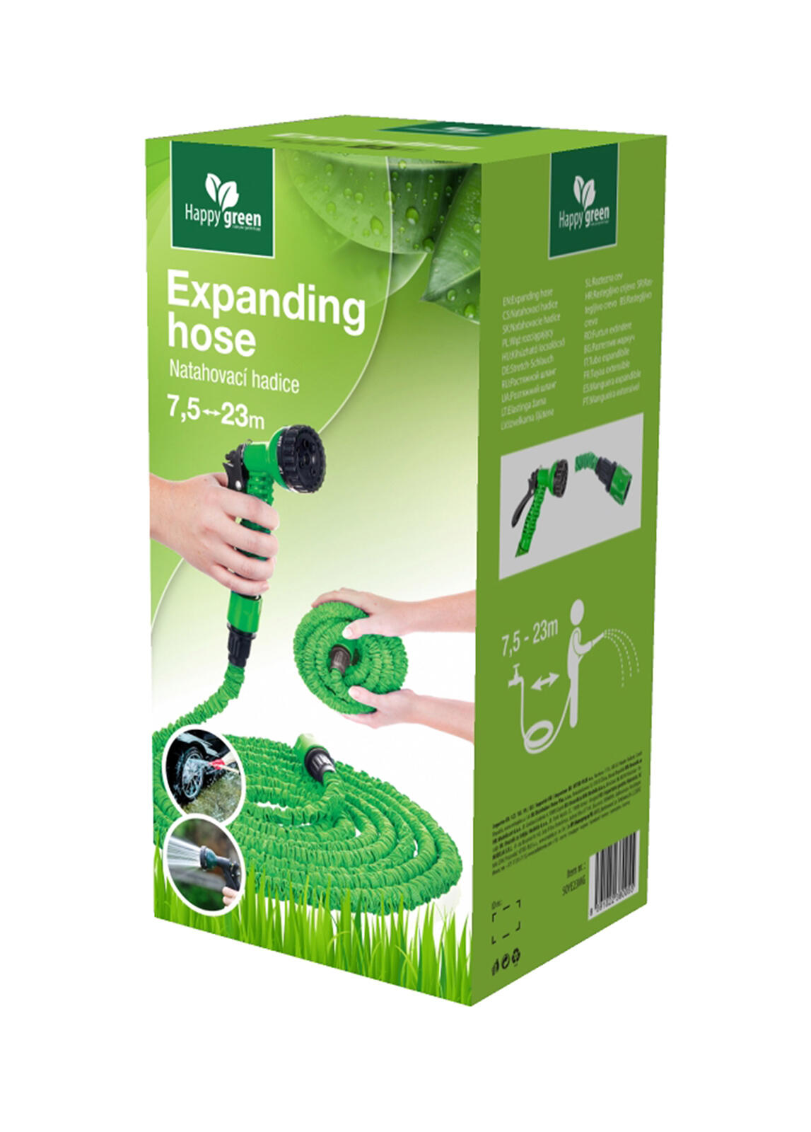 hadice zahr. natahovací 23m vč.pistole 0.93 Kg MTA MAXMIX Sklad14 370158