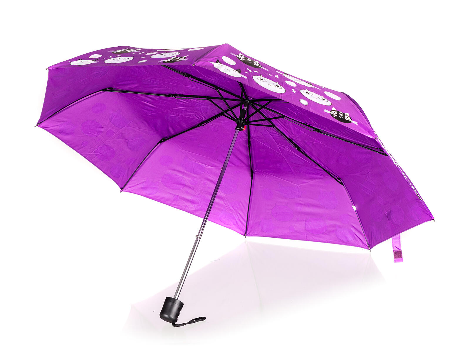 deštník 52cm skládací mění barvy FI kočičky 0.25 Kg MTA MAXMIX Sklad14 370163