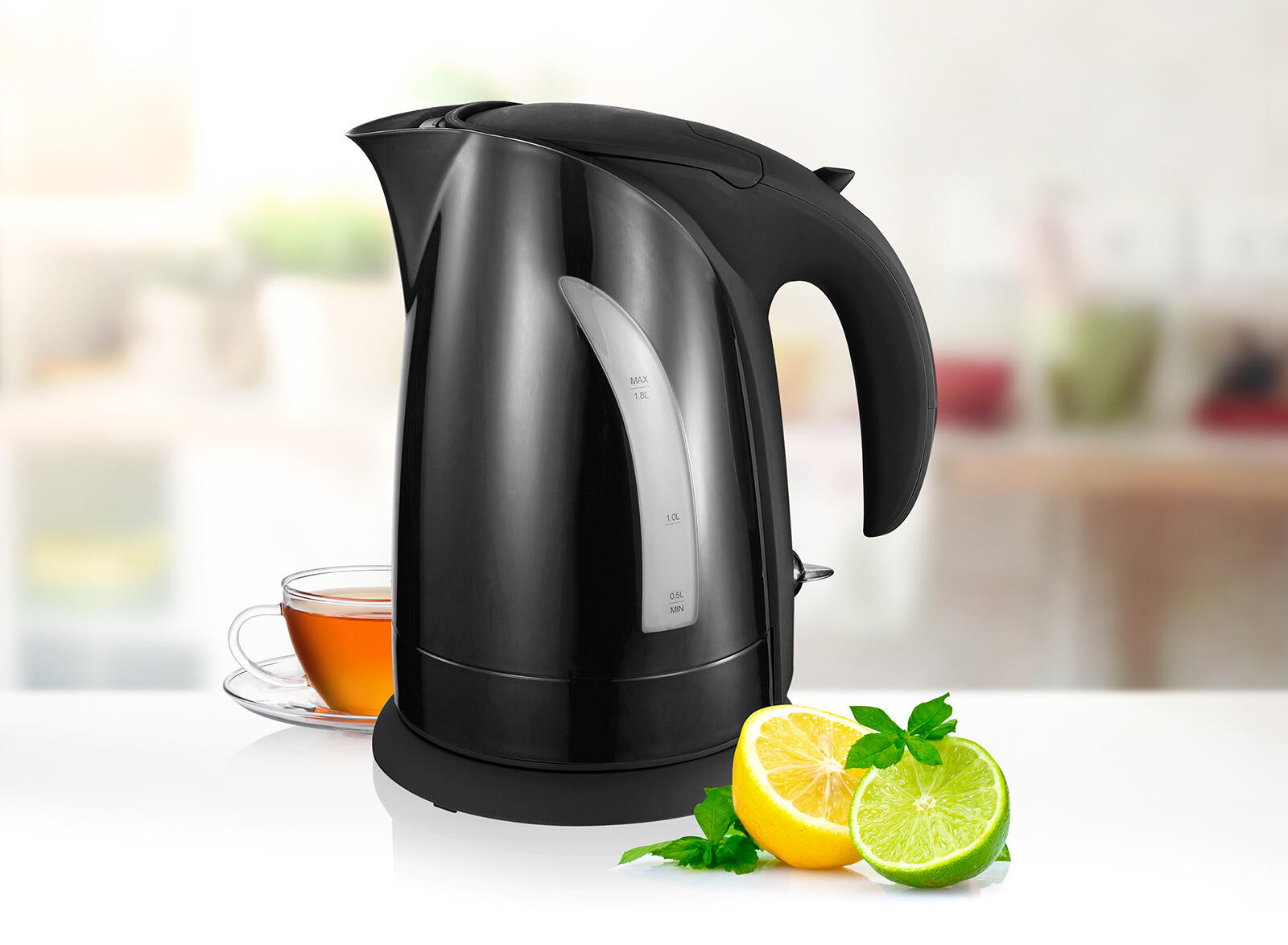 konvice rychlovarná CASEY 1,8l ČER 1850-2200W 1.76 Kg MTA MAXMIX Sklad14 370608