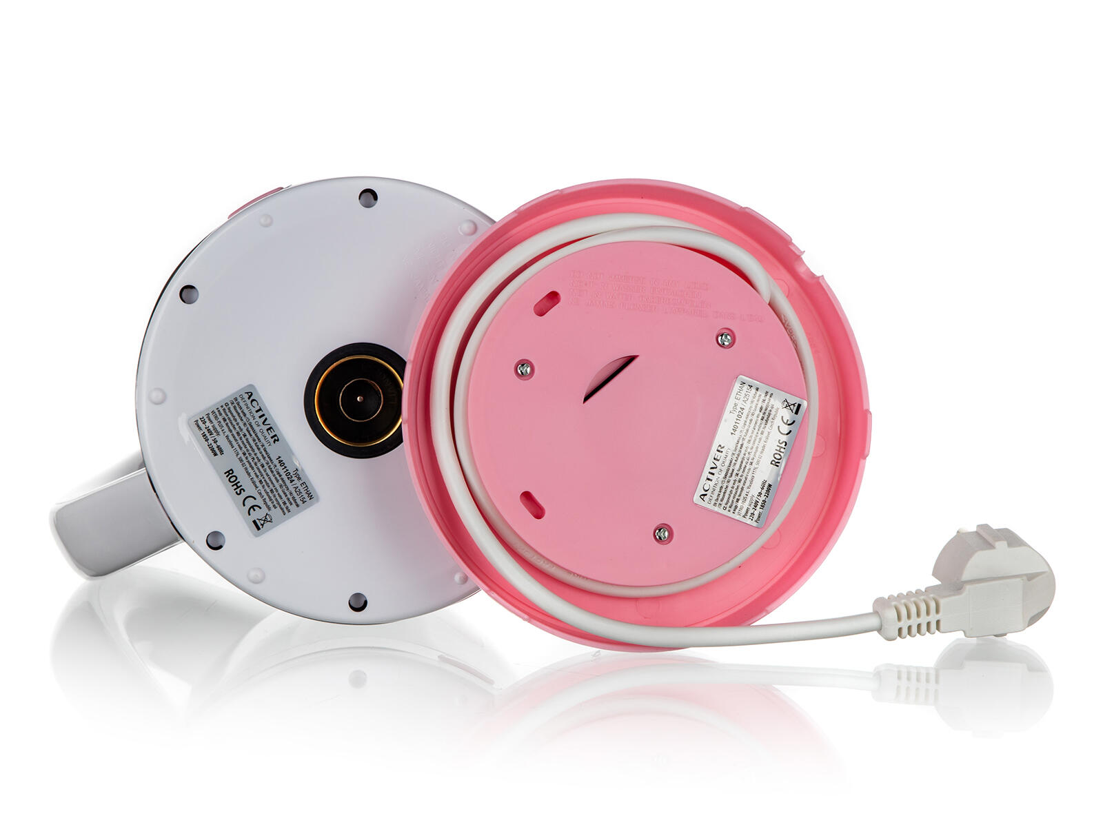 konvice rychlovarná ETHAN 1,7l BÍ/RŮŽ 1850-2200W 0.9 Kg MTA MAXMIX Sklad14 370612