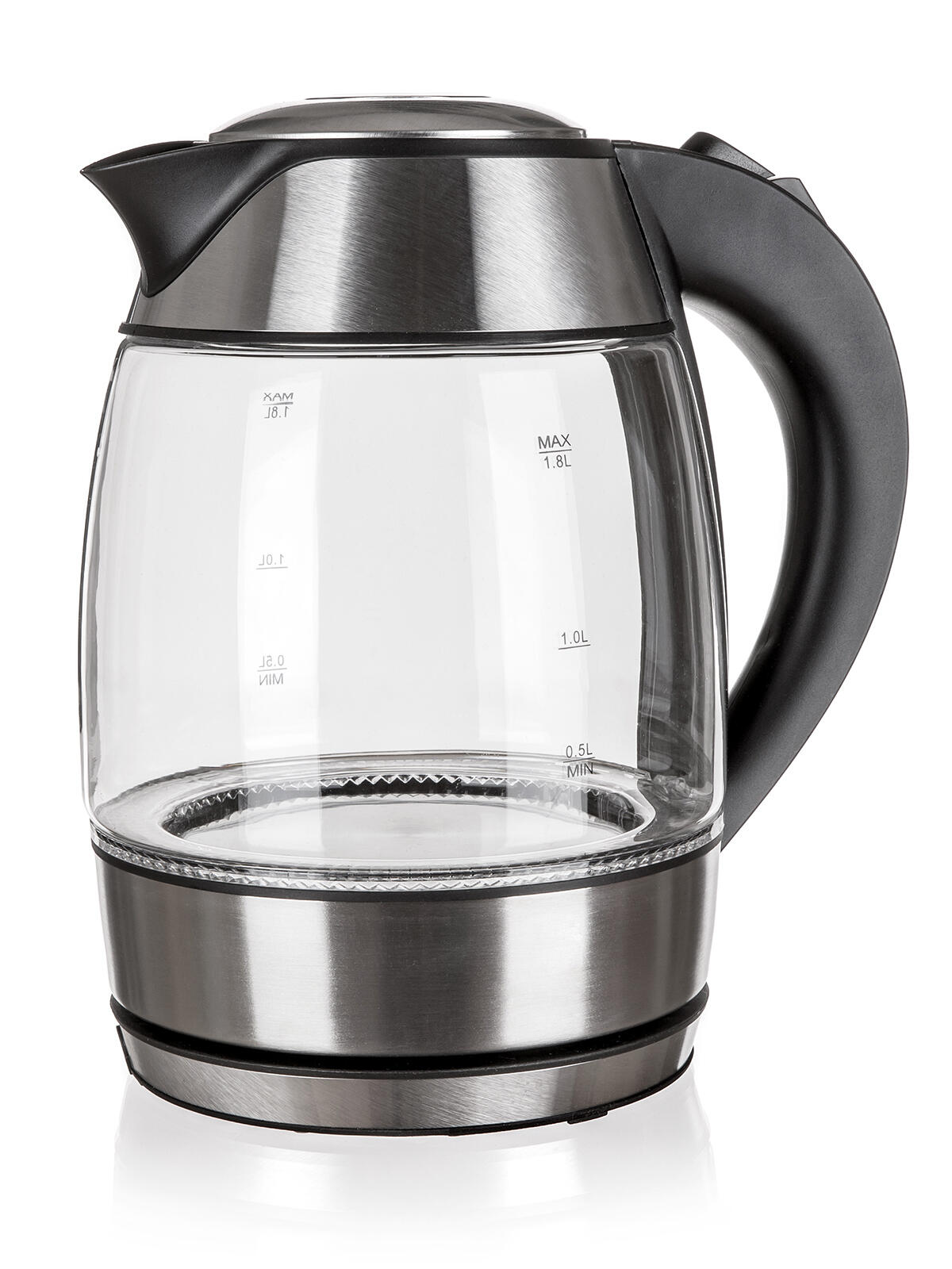 konvice rychlovarná GLACY 1,8l skl. 1850-2200W 1.28Kg MAT MAXMIX Sklad14 370614