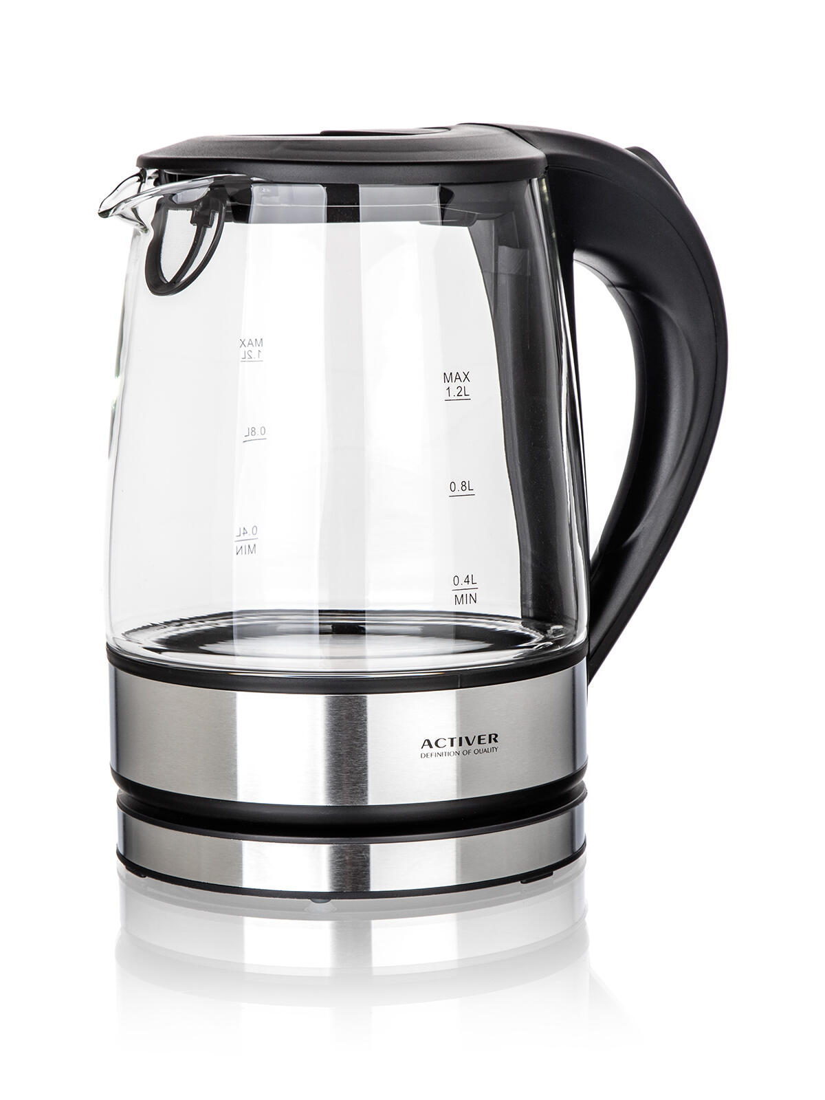 konvice rychlovarná MADDIE 1,2l skl. 1370-1630W 1.1Kg MAT MAXMIX Sklad14 370617
