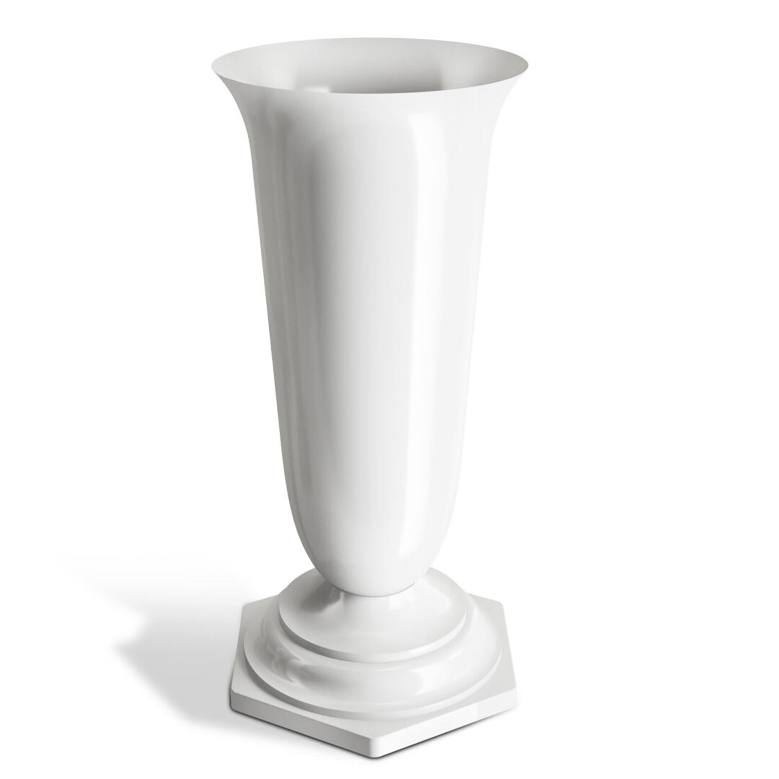 váza hřbitovní zátěžová NATY 23cm PH BÍ 0.45 Kg MTA MAXMIX Sklad14 292343