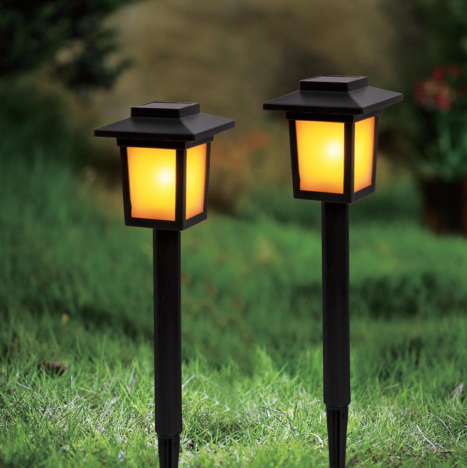 lampa solární 8x8cm, v.36cm, 10LED, PH ČER 0.12 Kg MTA MAXMIX Sklad14 797489