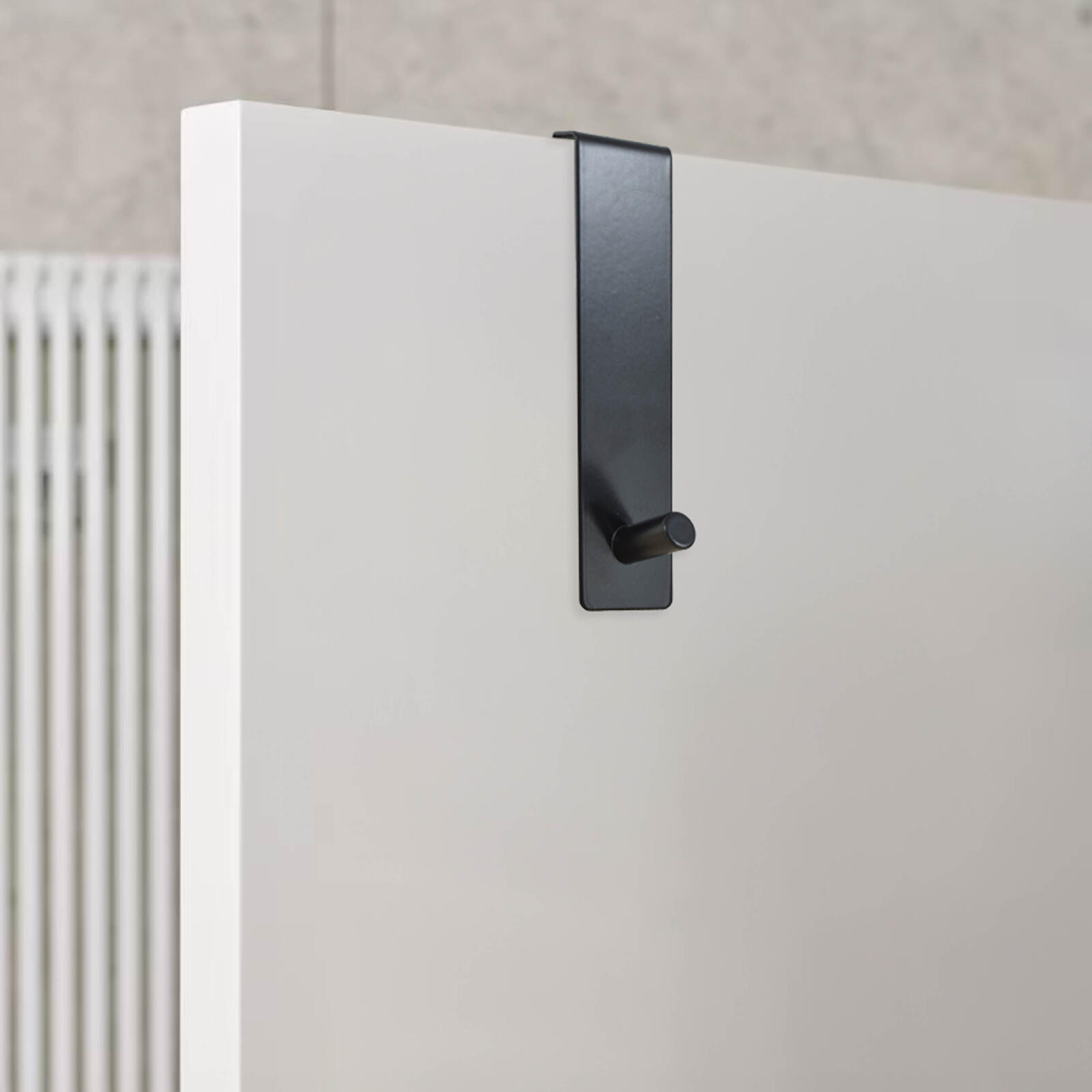 věšák na dveře 6x20cm nerez ČER 0.05 Kg MTA MAXMIX Sklad14 280328