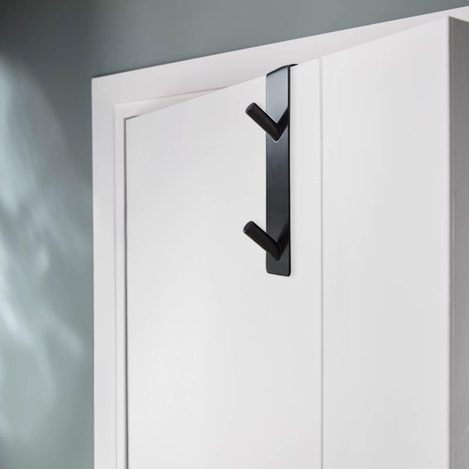 věšák na dveře 2 háčky 17,6x5,5x3cm nerez ČER 0.01 Kg MTA MAXMIX Sklad14 280330