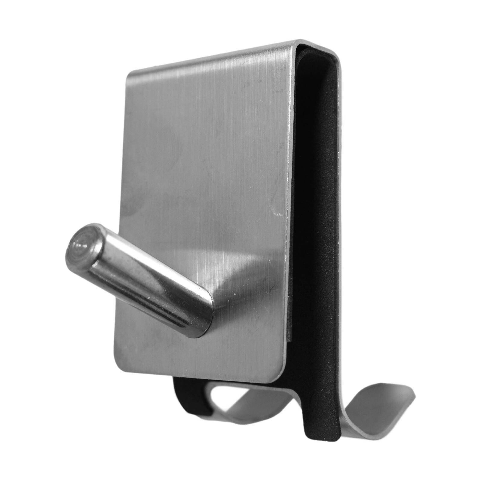 háček na sprchové dveře 8x4,5x1,5cm nerez STŘ 0.09 Kg MTA MAXMIX Sklad14 280338