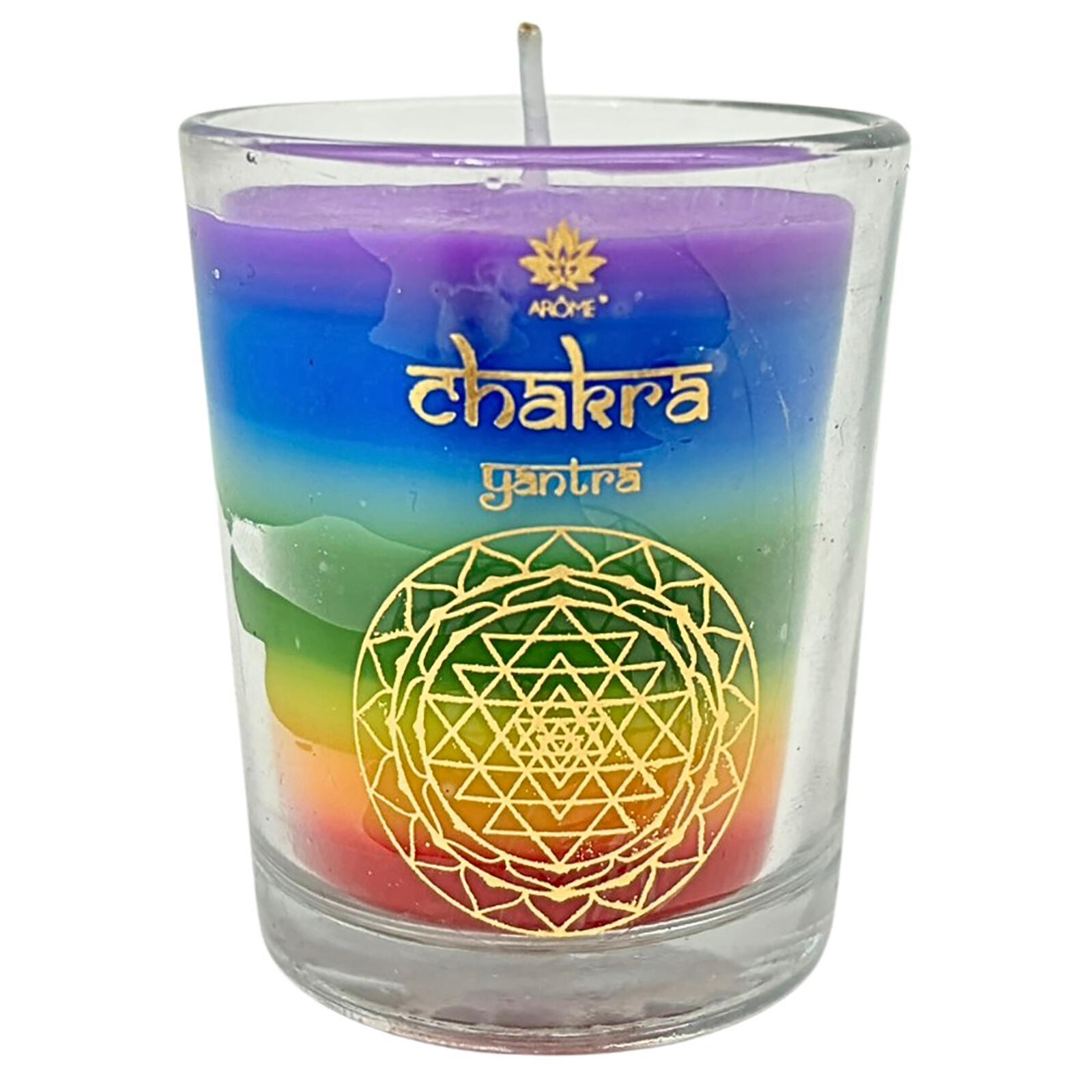 svíčka vonná sklo SANTALOVÉ DŘEVO 60g (hoří 22hod) 7 barev 0.15 Kg MTA MAXMIX Sklad14 399559