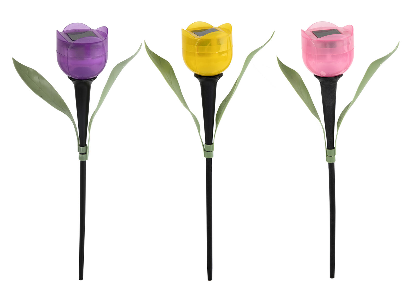 lampa solární pr. 4,8cm, v.30,5cm, 1LED, TULIPÁN, PH mix barev 0.04 Kg MTA MAXMIX Sklad14 797491