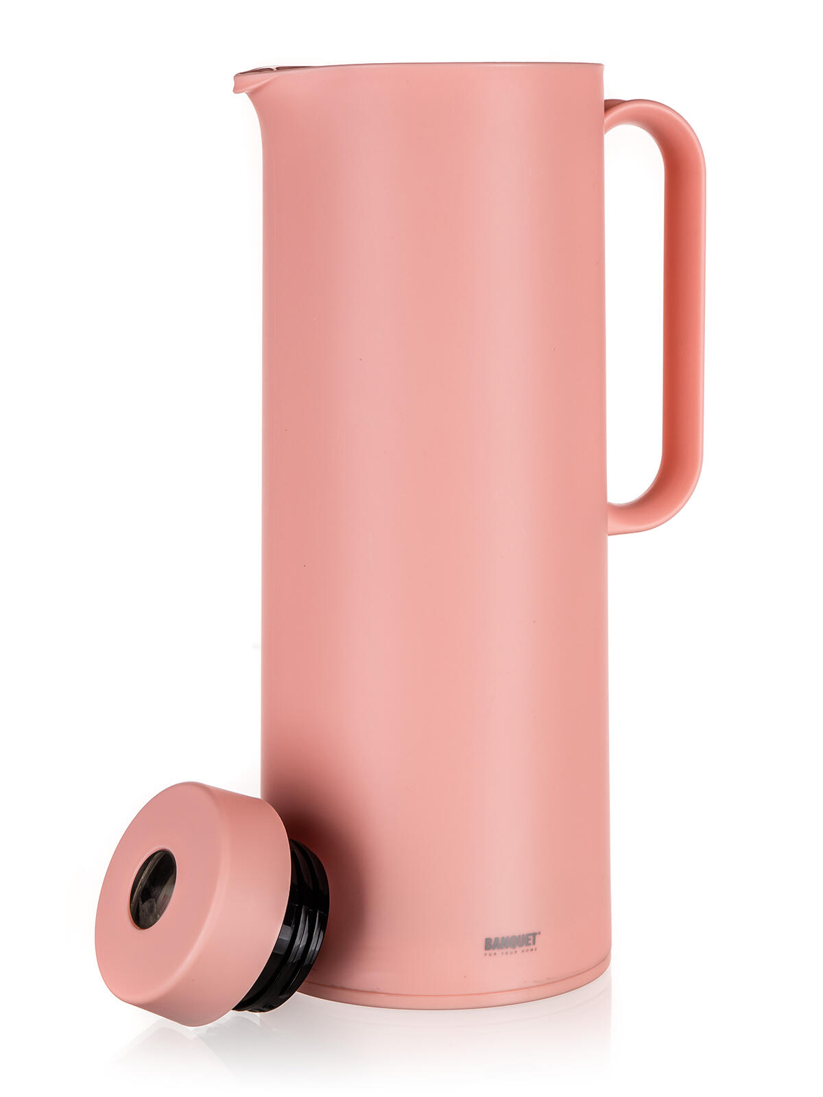 termoska 1l MATTY sklo/PH RŮŽ