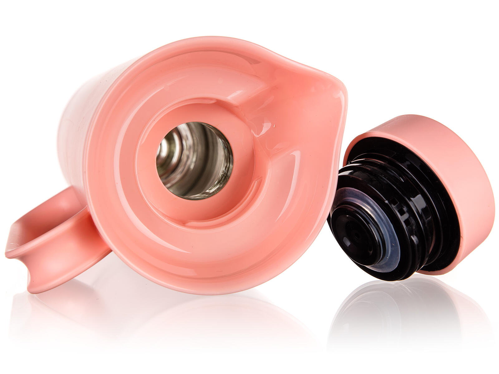 termoska 1l MATTY sklo/PH RŮŽ