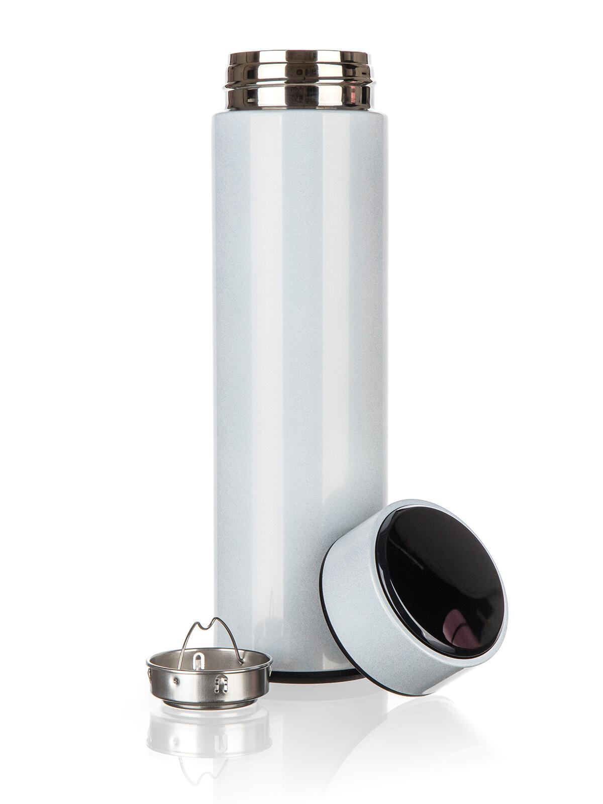 termoska 0,47l TREK, s teploměrem, nerez BÍ 0.31 Kg MTA MAXMIX Sklad14 267495