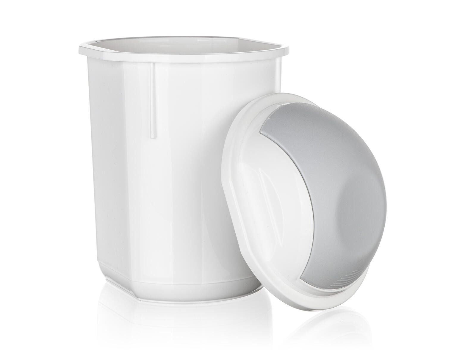 koš odp. výklopný  8l kulatý PH BÍ 0.51 Kg MTA MAXMIX Sklad14 267420