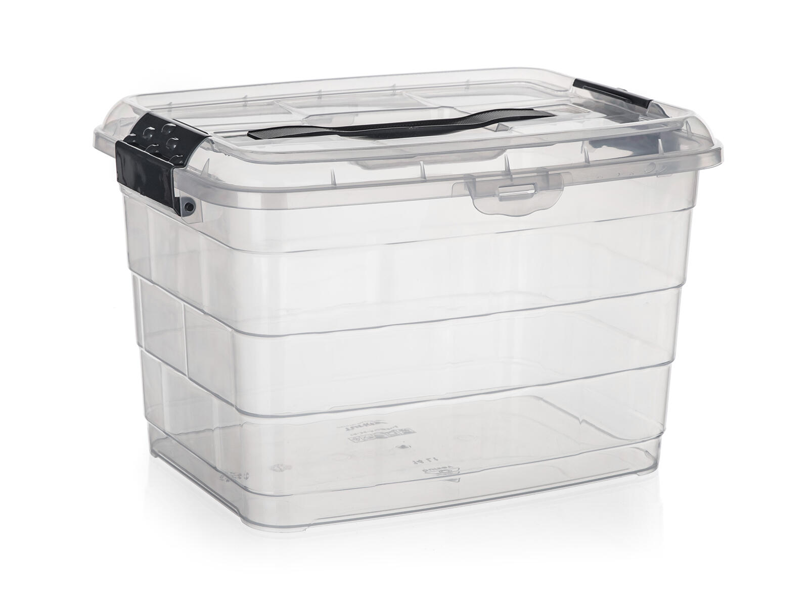 box úložný VILARD 14l,36x26x23,5cm,víko,klip,madlo,PH TRA/KOUŘ 0.56 Kg MTA MAXMIX Sklad14 267486