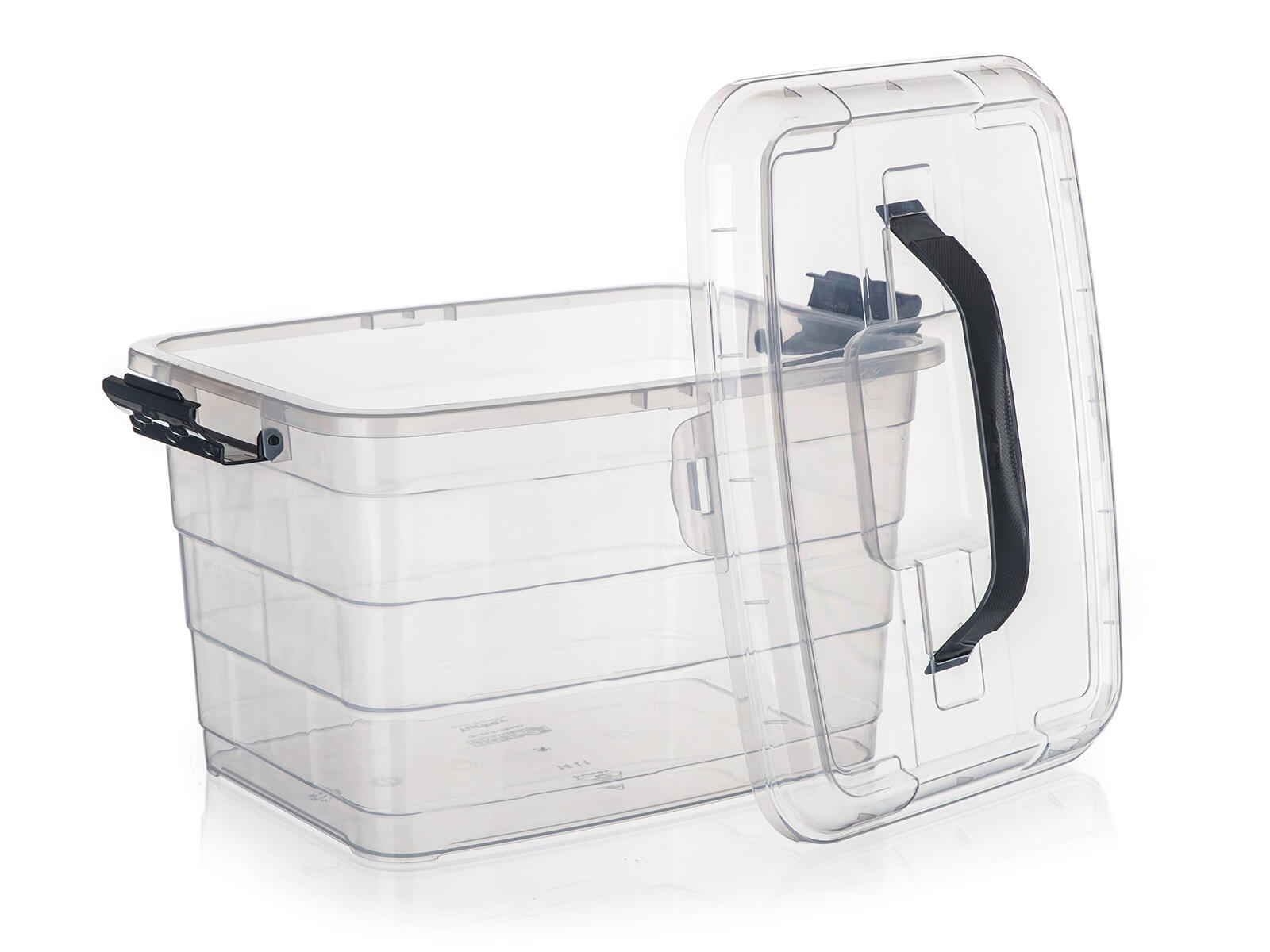 box úložný VILARD 14l,36x26x23,5cm,víko,klip,madlo,PH TRA/KOUŘ 0.56 Kg MTA MAXMIX Sklad14 267486