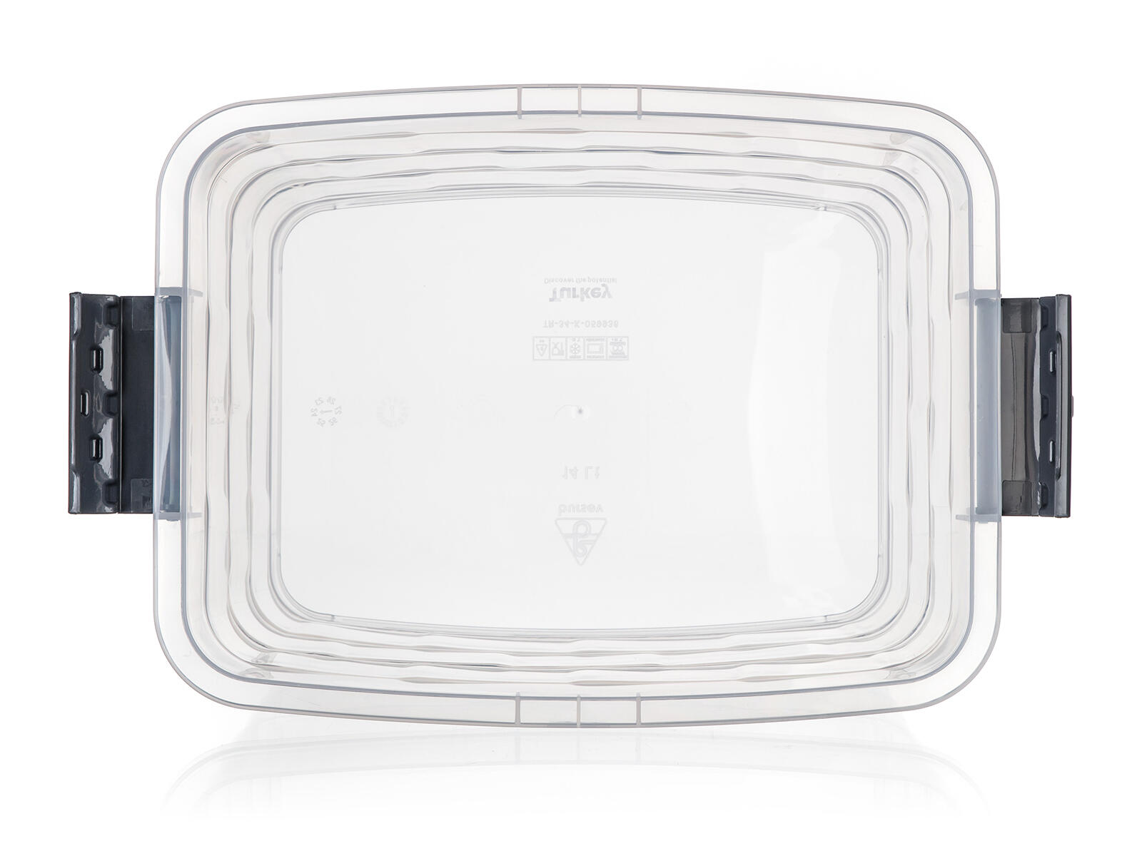 box úložný VILARD 14l,36x26x23,5cm,víko,klip,madlo,PH TRA/KOUŘ 0.56 Kg MTA MAXMIX Sklad14 267486