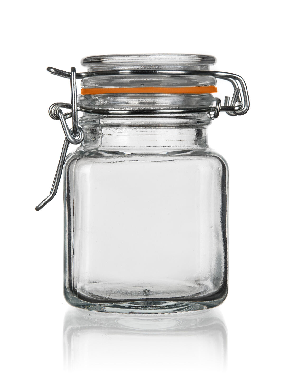 dóza hermetická 100ml, hranatá, skl. s patentním uzávěrem LINA 0.1 Kg MTA MAXMIX Sklad14 267522