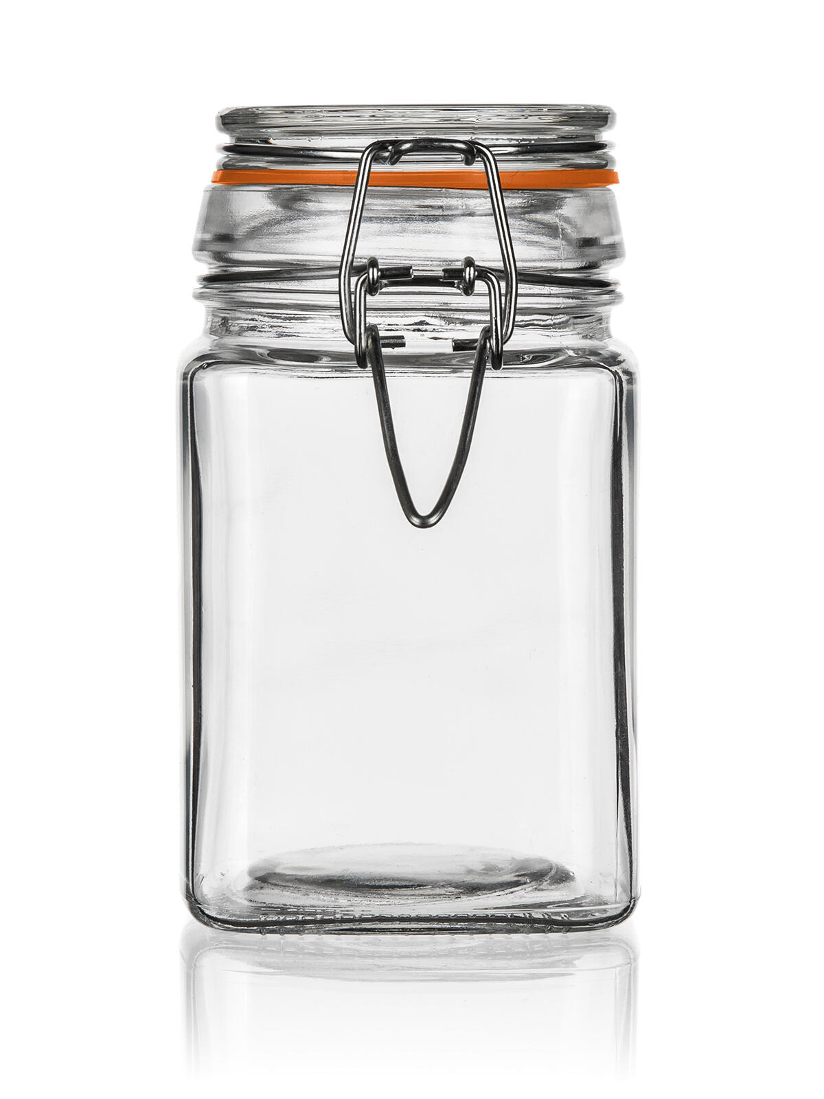dóza hermetická 260ml, hranatá, skl. s patentním uzávěrem LINA 0.27 Kg MTA MAXMIX Sklad14 267523